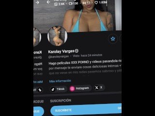 Mi vagina peluda tiene que se lamida – Karolay Vargas